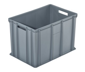 Skrzynka transportowa K-410 – pojemna, wytrzymała, z atestem do żywności