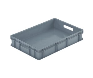 K-110 Niska pełna skrzynka z atestem 600x400x110 hdpe