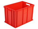 Pojemnik transportowy euro 410-1 pełny 60x40x41 czerwona