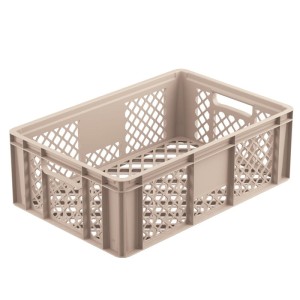 Skrzynka ażurowa na pieczywo Bakeline 600x400x200 mm