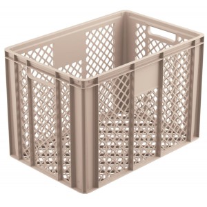 Skrzynka ażurowa na pieczywo Bakeline 600x400x410 mm