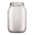 Duży słoik szklany 1000 ml fi 82 na ogórki kiszone i kapustę