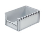 Basicline 600x400x270 pojemnik z oknem inspekcyjnym